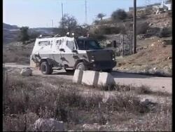 WRAP Scene of shooting attack in WBank in which 2 Israelis were killed News Clip