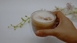 hot coffee and tea Stock Footage