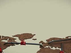 Global Oil Network Stock Footage