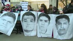 CLEAN : Protest over human rights as Mexican President visits UK News Clip