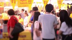 Vegetarian Festival Stock Footage