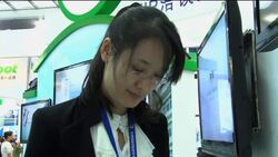 Red noses, baby alarms and magic pens at high tech fair News Clip