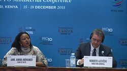 CLEAN : WTO conference opens in Nairobi amid deep divisions News Clip