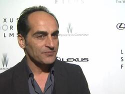 INTERVIEW - Navid Negahban on what the phrase Life is Amazing at The Weinstein Company & Lexus Present Lexus Short Film Series Life Is Amazing Stock Footage