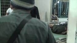 GRAPHIC Volcano victims brought to hospital Instructional Video