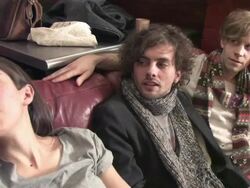 Chairlift Interview (Clip 4) Stock Footage