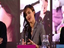 Valentine's Day Press Conference Stock Footage