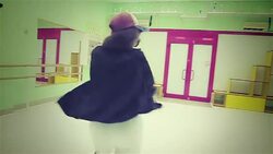 Professional hip hop dancer Stock Footage