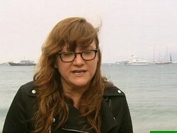 Cannes Film Festival 2009: Maps of the Sounds of Tokyo Interviews Stock Footage