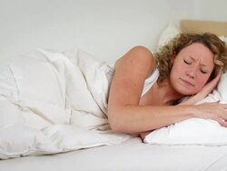 Slow Motion: Insomnia Stock Footage