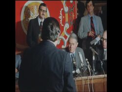 UPITN 4 6 79 US SECRETARY OF STATE PRESS CONFERENCE AT END OF VISIT TO SPAIN Instructional Video