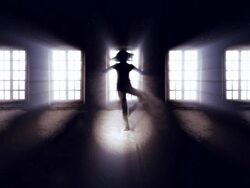 Dancers performing on stage. Stock Footage