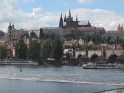 St. Vitus Cathedral - Prague, Czech Republic Stock Footage
