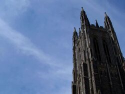 Top of Gothic Cathedral Stock Footage