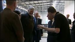 Prince Philip Duke of Edinburgh opens new Brompton Bike Factory News Clip