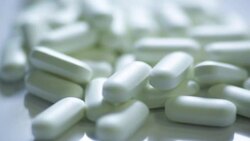 White Tablets... Stock Footage