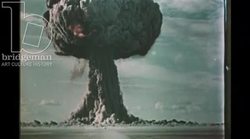 Atomic bomb test, (named RDS-2 or Joe 2), Semipalatinsk test site, USSR, 24 September 1951 Stock Footage