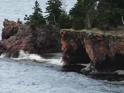 Gouging Surf Stock Footage