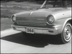 1964 AMC Rambler American 440 montage Stock Footage