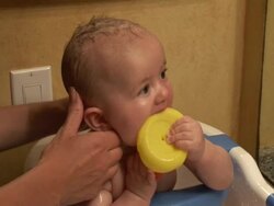 Human Development: Teething Stock Footage