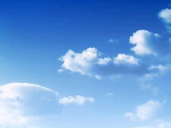 Heaven cloudscape (part 2 of two), time lapse, NTSC Stock Footage