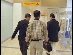 Delegation arrives for informal WTO meetings News Clip