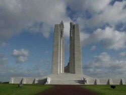SHADOWS OF WAR: The Canadian National Vimy Memorial Stock Footage
