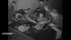 Women involved in US war effort during World War II News Clip