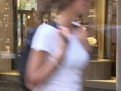 CU, Cartier store window display, New York City, New York, USA Stock Footage