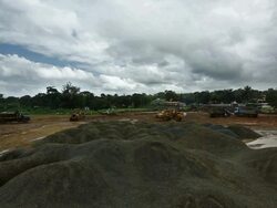 Ebola Case Management Facility ELWA 3 In Monrovia Stock Footage