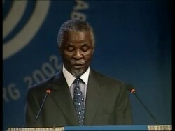 VOICER  Earth Summit opens with call for coordinated action News Clip