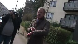 Jeremy Clarkson mobbed by journalists outside his London home News Clip