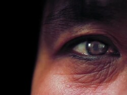 old eye Stock Footage