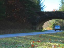 Blue Ridge Parkway Stock Footage