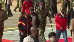 CLEAN : Kenya's Kenyatta holds campaign rally News Clip