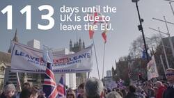 Countdown to Brexit: 113 days until Britain leaves the EU News Clip