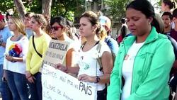 CLEAN : Students urge peaceful Venezuela march aft News Clip