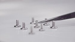 Picking a screw. Stock Footage