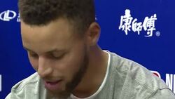 CLEAN : NBA anthem protests would be counter productive: Curry News Clip
