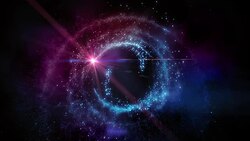 Abstract Galaxy Stock Footage