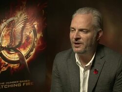 INTERVIEW - Francis Lawrence on what attracted him to the 2nd film at 'The Hunger Games: Catching Fire' Interviews on November 11, 2013 in London, England. Stock Footage