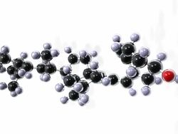 Vitamin D molecule Stock Footage