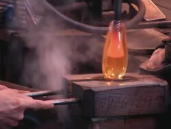 Glass Factory (HD) Stock Footage