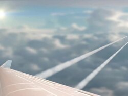 Fly on wings Stock Footage