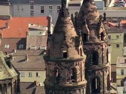 Worms Cathedral Stock Footage