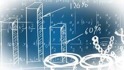 Scientific symbols Stock Footage