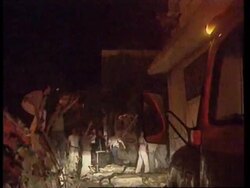 Explosions in house near Arafat's office in Hebron. News Clip