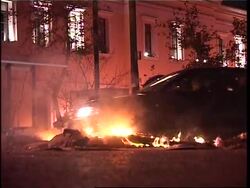 Clear up takes place following protests against killing of a teenaged boy News Clip