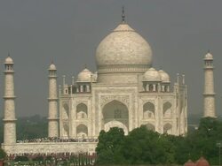  Taj Mahal / Agra, India Stock Footage