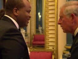 Prince Charles & Camilla Greet Guests News Clip